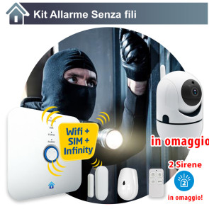 Kit allarme senza fili