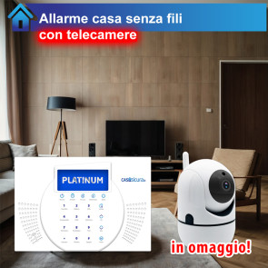 Allarme casa senza fili con telecamere 