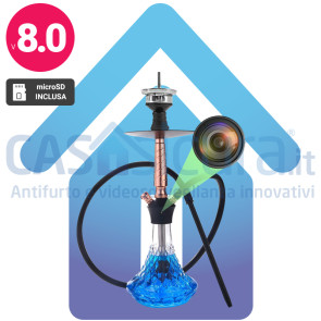 NARGHILE-SPY – Narghilè con Microcamera WiFi Nascosta Full HD | Telecamera Spia per Locali e Ambienti Privati | 100% a Batteria | Visione Notturna | App Remota | Prodotto Personalizzato