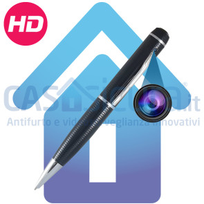 Penna stilo con telecamera spia e registrazione audio a batteria - Spy Camera ad alta qualità 8 Mpx 