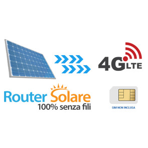 Router solare 4G: internet wifi senza corrente elettrica, 24 ore su 24, 365 giorni l'anno
