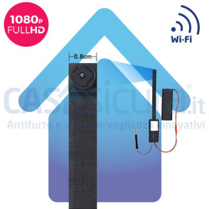 Micro telecamera spia WIFI risoluzione FULL HD - Modello SLIM