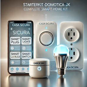 Kit completo di domotica fai-da-te per casa intelligente