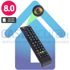 TELECOMANDO-TV-SPY – Telecomando TV con Microcamera WiFi Nascosta Full HD | Telecamera Spia per Salotto e Camera da Letto | 100% a Batteria | Visione Notturna | App Remota | Prodotto Personalizzato