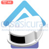 Sensore a tenda da interno/esterno, super compatto, 100% senza fili wireless, a batteria, tripla tecnologia, colorabile