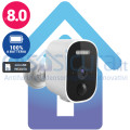 Telecamera IP A BATTERIA 100% ***SENZA FILI*** Full HD, audio, visione notturna e molto altro