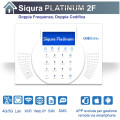 Centrale Antifurto SIQURA Platinum - 4G Hybrid Total Absolute SIM + LAN + WIFI (Internet ridondante LAN + WIFI + 4G/5G + SIM + SMS) - Centrale Doppia Frequenza
