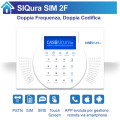 Centralina SIQura Doppia Frequenza e Doppia Codifica per linea fissa + SIM + SMS